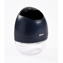 Beaba Μονό Ηλεκτρικό Θήλαστρο Μπαταρίας Hands-free Χωρίς BPA, Night Blue 180ml