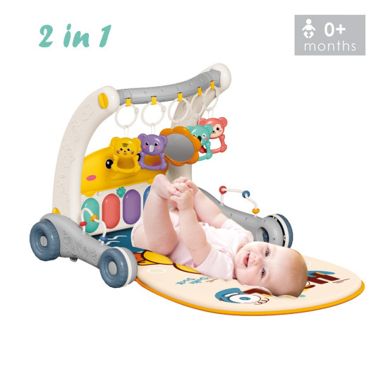 Bebe Stars Βρεφικό Γυμναστήριο Piano 2in1 Duck