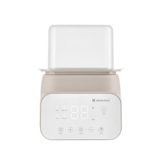 Kikka Boo Handy Θερμαντήρας Μπιμπερό Διπλός με Αποστειρωτική Λειτουργία Beige