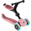 Globber Scooter Go.Up Active Lights Pastel Pink
