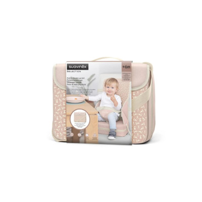 Suavinex Φορητό Κάθισμα Φαγητού Wonderland Pink 6m+