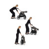 Inglesina Aptica System Quattro με Darwin Crystal Grey (Litio Black Chassis)