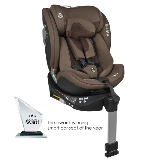 Bebe Stars Κάθισμα Αυτοκινήτου Air Touch i-Size 360° 40-150cm Coffee