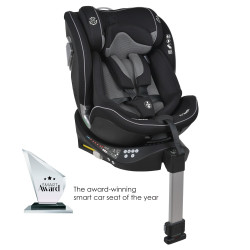 Bebe Stars Κάθισμα Αυτοκινήτου Air Touch i-Size 360° 40-150cm Black