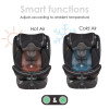 Bebe Stars Κάθισμα Αυτοκινήτου Air Touch i-Size 360° 40-150cm Black