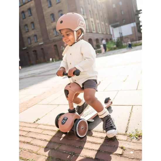 Scoot and Ride Highwaykick 1 Push and Go Mocha