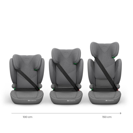 Kinderkraft Junior Fix 2 Plus  Κάθισμα Αυτοκινήτου i-Size 100-150 cm Black