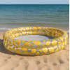 Swim Essentials Φουσκωτή Πισίνα 100cm Yellow White Lemons