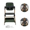 Bebe Stars Serenity 2in1 Λίκνο - Καρέκλα φαγητού Forest Green