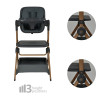 Bebe Stars Serenity 2in1 Λίκνο - Καρέκλα φαγητού Smoked Grey