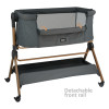 Bebe Stars Serenity 2in1 Λίκνο - Καρέκλα φαγητού Smoked Grey