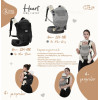 Bebe Stars Μάρσιπος Heart Volcano Black (4-24m)
