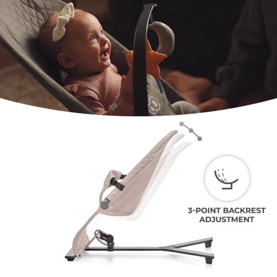 Kinderkraft Relax Bouncer Mimi Beige