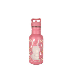 Sassi Μπουκάλι απο Ανοξείδωτο ατσάλι Fluffy the Rabbit 500ml