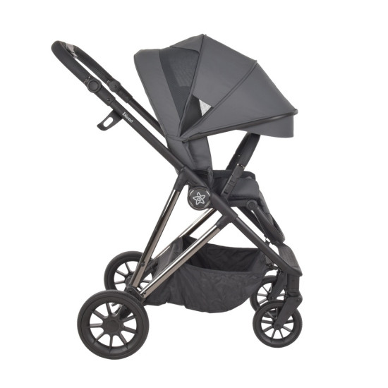 Bebe Stars Σύστημα Καροτσιού 3 in 1 Dione , Titanium Grey