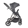 Bebe Stars Σύστημα Καροτσιού 3 in 1 Dione , Titanium Grey