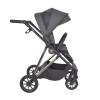 Bebe Stars Σύστημα Καροτσιού 3 in 1 Dione , Titanium Grey