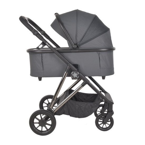 Bebe Stars Σύστημα Καροτσιού 3 in 1 Dione , Titanium Grey