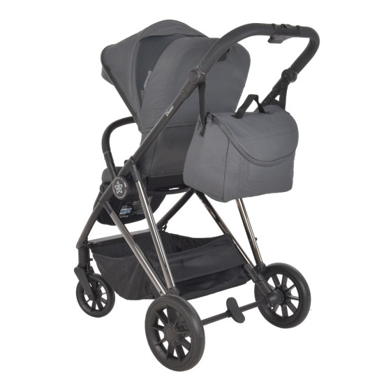 Bebe Stars Σύστημα Καροτσιού 3 in 1 Dione , Titanium Grey