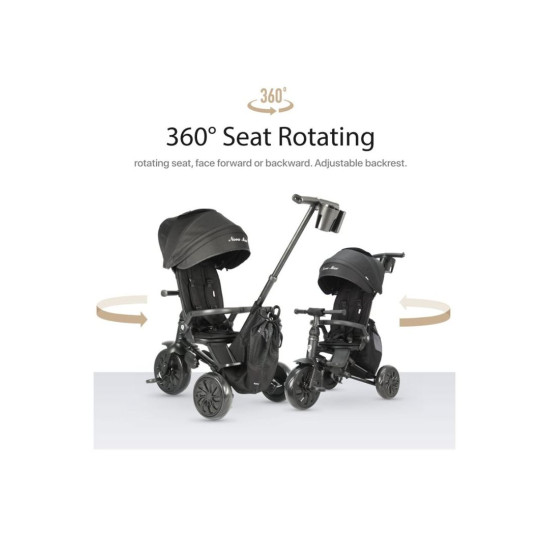 QPlay Nova Max Τρίκυκλο Ποδήλατο 6in1 Green