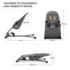 Kinderkraft Relax Bouncer Mimi Grey