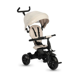 QPlay Rito Star EVA Wheels Αναδιπλούμενο Τρίκυκλο Ποδηλατάκι Beige