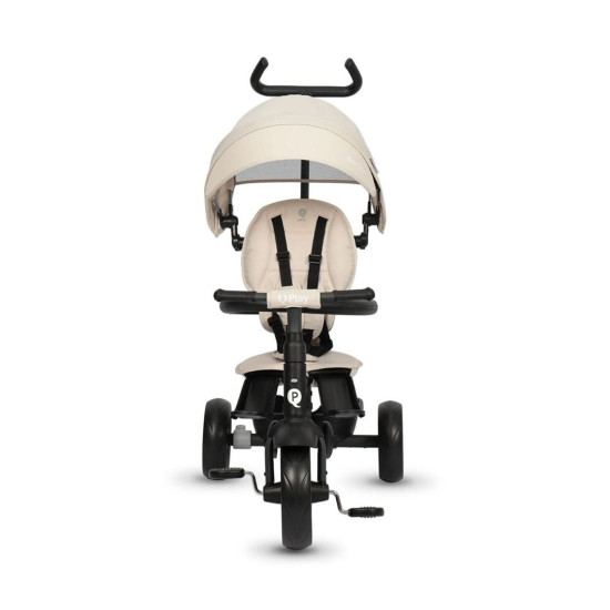 QPlay Rito Star EVA Wheels Αναδιπλούμενο Τρίκυκλο Ποδηλατάκι Beige