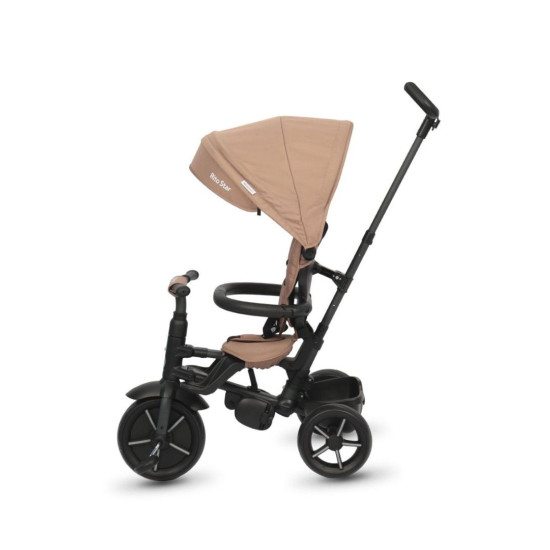 QPlay Rito Star EVA Wheels Αναδιπλούμενο Τρίκυκλο Ποδηλατάκι Khaki