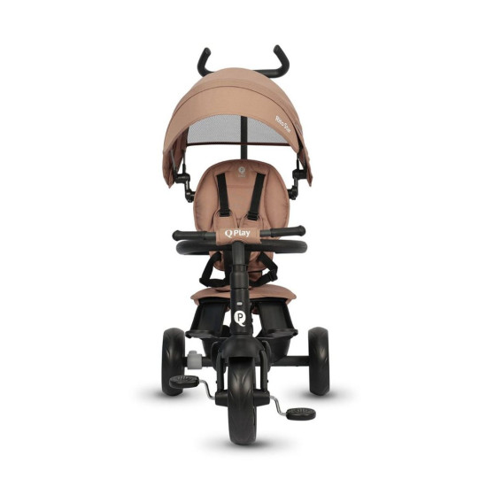 QPlay Rito Star EVA Wheels Αναδιπλούμενο Τρίκυκλο Ποδηλατάκι Khaki