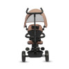 QPlay Rito Star EVA Wheels Αναδιπλούμενο Τρίκυκλο Ποδηλατάκι Khaki