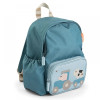 Done By Deer Σακίδιο Πλάτης- Backpack Tiny Farm Blue 32x20x16cm