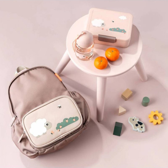 Done By Deer Σακίδιο Πλάτης- Backpack Tiny Farm Powder 32x20x16cm