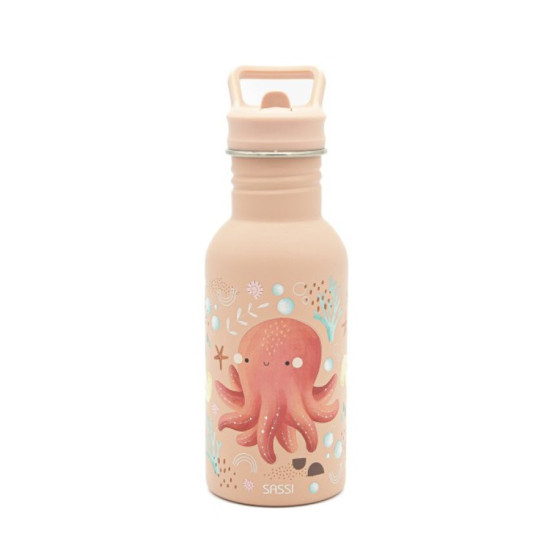 Sassi Μπουκάλι απο Ανοξείδωτο ατσάλι Slurpy the Octopus 500ml
