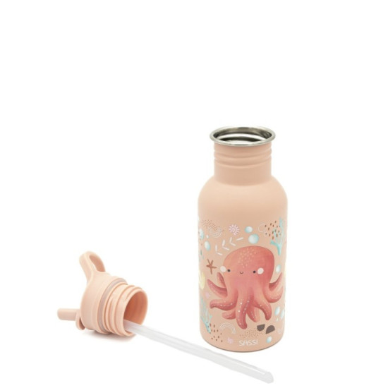 Sassi Μπουκάλι απο Ανοξείδωτο ατσάλι Slurpy the Octopus 500ml