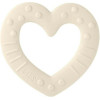 Bibs Μασητικό Οδοντοφυίας Heart Ivory