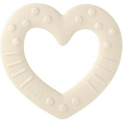 Bibs Μασητικό Οδοντοφυίας Heart Ivory