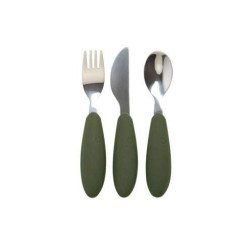 Bibs Cutlery Set 12m+ Hunter Green