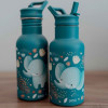 Sassi Μπουκάλι απο Ανοξείδωτο ατσάλι Chewy the Elephant 500ml