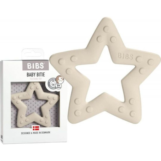 Bibs Μασητικό Οδοντοφυίας Star Ivory