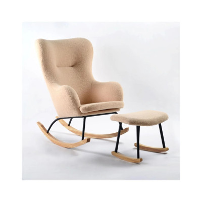 Baby Adventure Πολυθρόνα Θηλασμού Teddy με Υποπόδιο Μπεζ