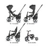 Coccolle Spectra Plus Αναδιπλούμενο Τρίκυκλο Ποδήλατο Jet Black