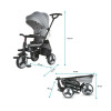 Coccolle Spectra Plus Αναδιπλούμενο Τρίκυκλο Ποδήλατο Neutral Grey