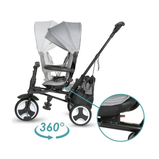 Coccolle Spectra Plus Αναδιπλούμενο Τρίκυκλο Ποδήλατο Neutral Grey
