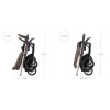Inglesina Aptica System Quattro με Darwin Ivy Green (Litio Black Chassis)