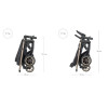 Inglesina Electa System Quattro με Darwin Garage Grey (Bronze Black Chassis)