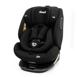 Dovadi iGo 360 Κάθισμα Αυτοκινήτου 40-150cm i-Size Midnight Black