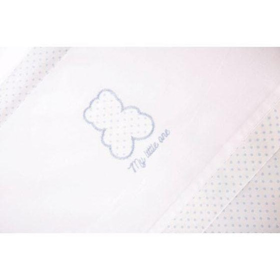 Kikka Boo Σετ Προίκας για Λίκνο Mini Cot Bedding Set Blue 41101060047