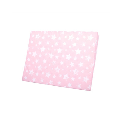 Βρεφικό Αντιπνικτικό Μαξιλάρι με Κλίση Lorelli Air Comfort 60x45x9 cm Pink Stars