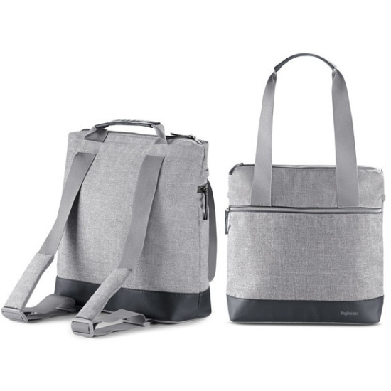 Aptica Back Bag Inglesina Πρακτική Τσάντα Αλλαξιέρα - Σακίδιο πλάτης Mineral Grey AX70M0MNG
