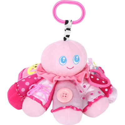 Lorelli Μαλακό Χταπόδι Παιχνίδι Pink Octopus Get To Know -1019112